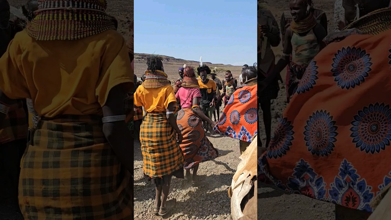 Turkana Tribe Traditional Dance #shortsfeed #africa #africanculture