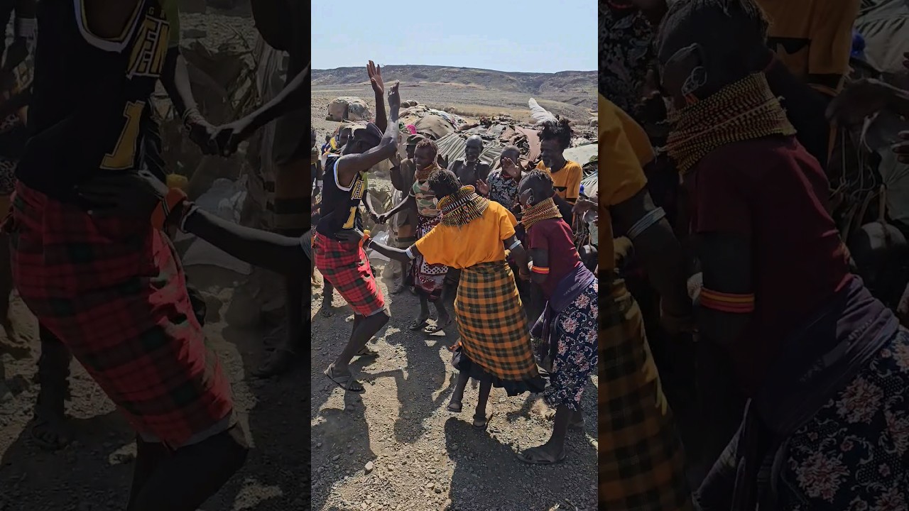 Turkana Tribe Traditional Dance #shortsfeed #africa #africanculture