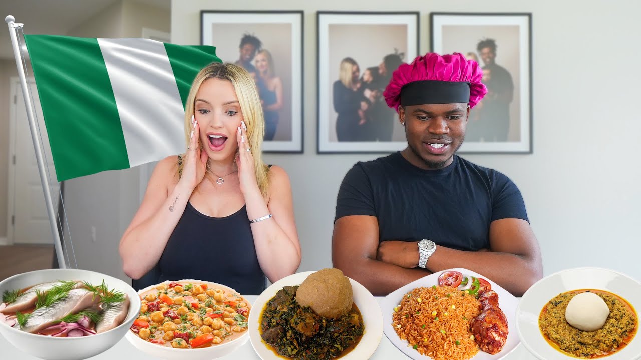 TRYING AFRICAN FOOD FOR THE FIRST TIME! *WE LOVED IT*