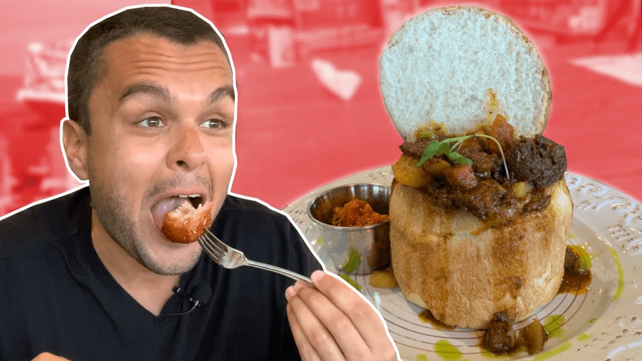 Trying SOUTH AFRICAN FOOD For The First Time!