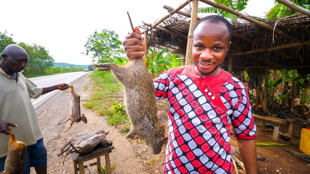 West African Food – EXOTIC DELICACY in GHANA!