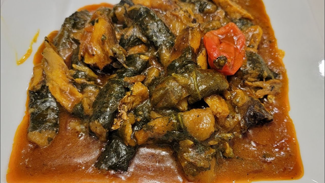 Best Ekwang recipe / African food eaten in Cameroon and Nigeria