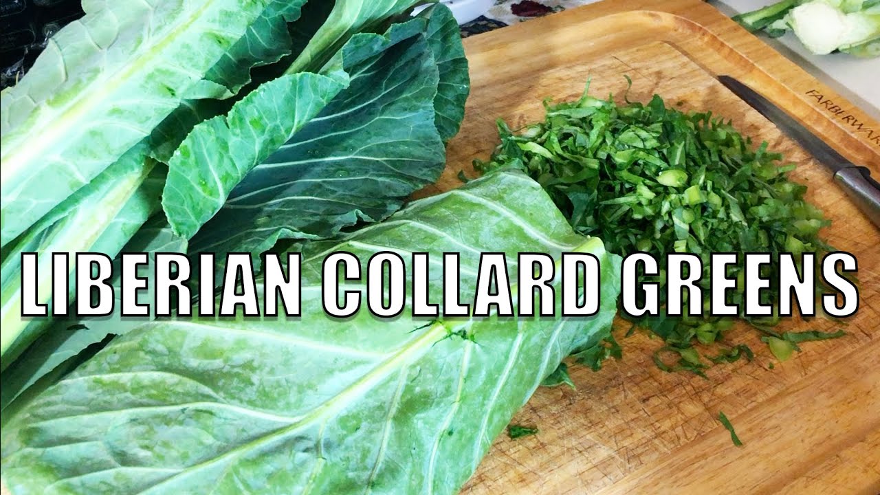 African Food | How to Cook Liberian Style Collard Greens | Collard Greens Recipe