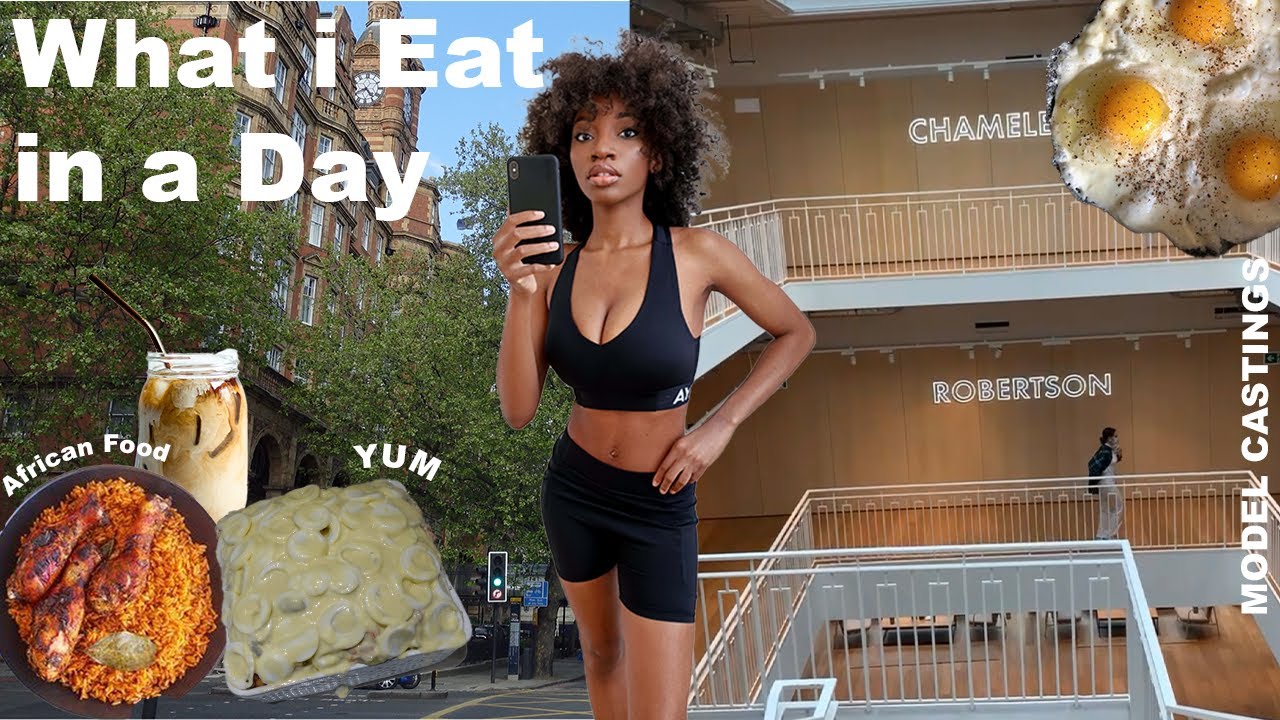 What I Eat in a Day (African food) // day in the life of a model