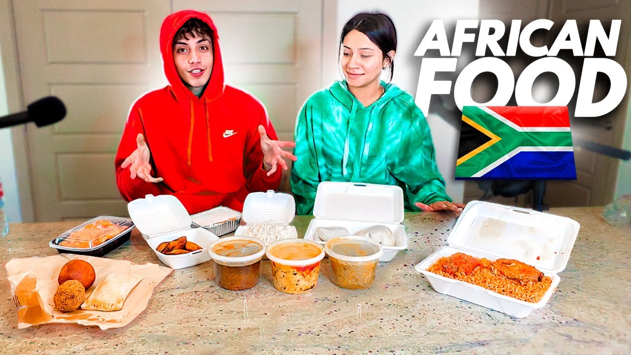 Americans 1st Time Trying African Food