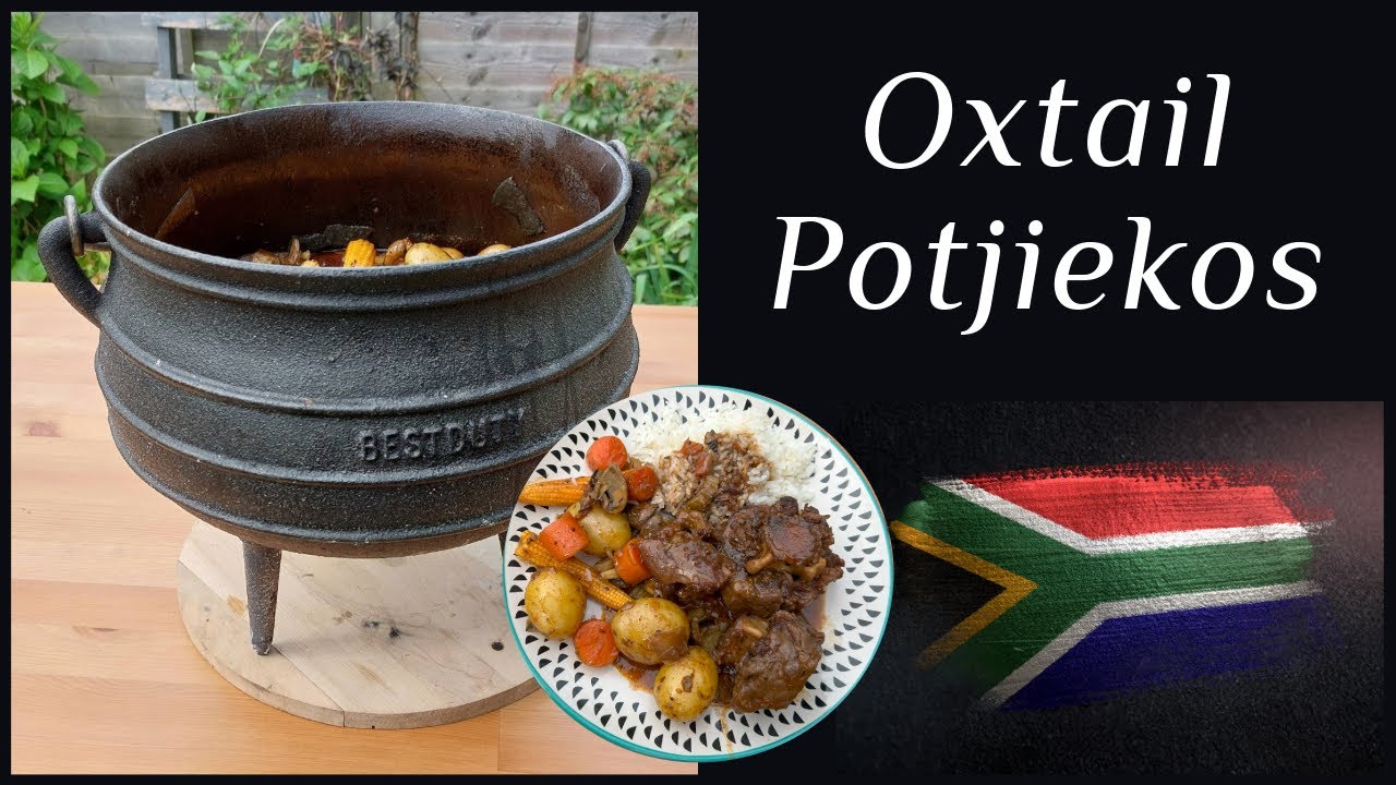 How To Cook Oxtail Potjiekos – Beef Potjie – South African Food  #potjiekos #potjie #braai #oxtails