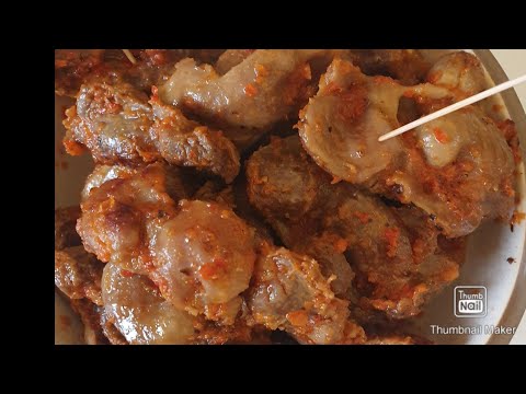 Spicy Gizzard recipe/African food