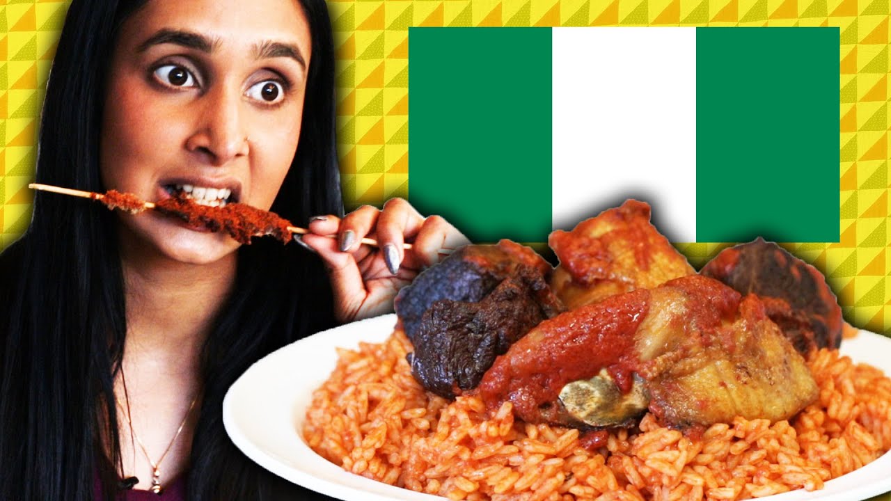 Americans Try Nigerian Food