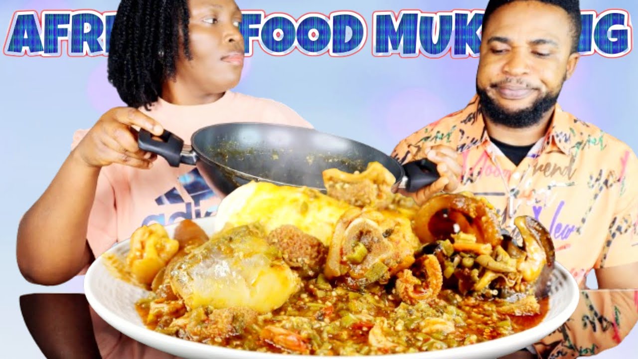 HILARIOUS NAMES OF HUMAN CHALLENGE | OKRA SOUP AND FUFU | AFRICAN FOOD