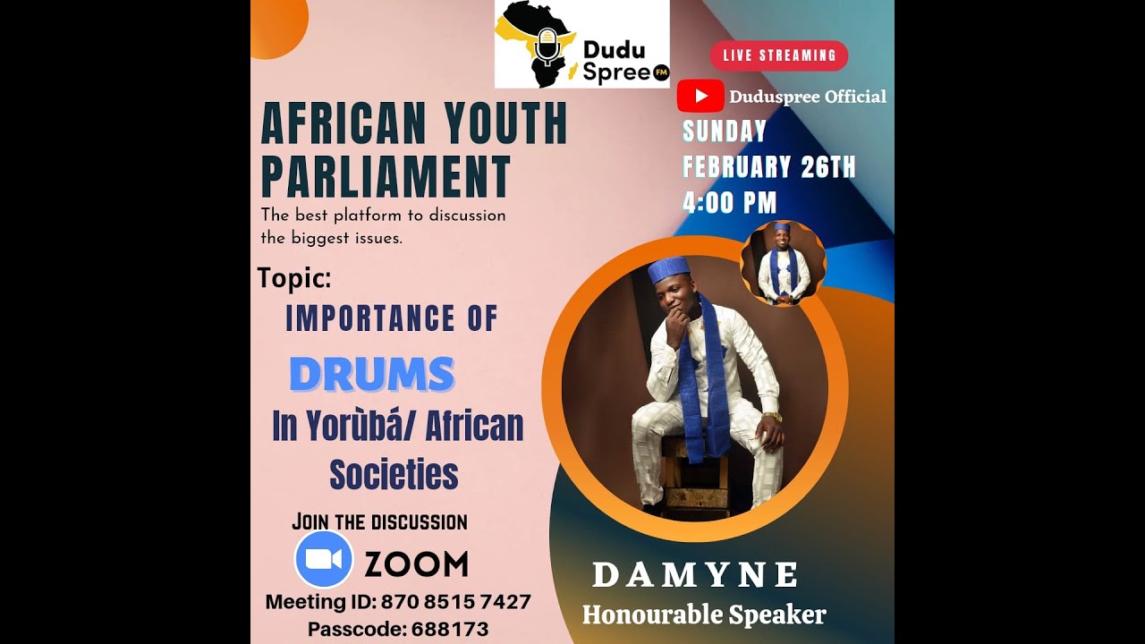 African Drums Spirituality 1 | Our Cultures and Traditions | African Youth Parliament