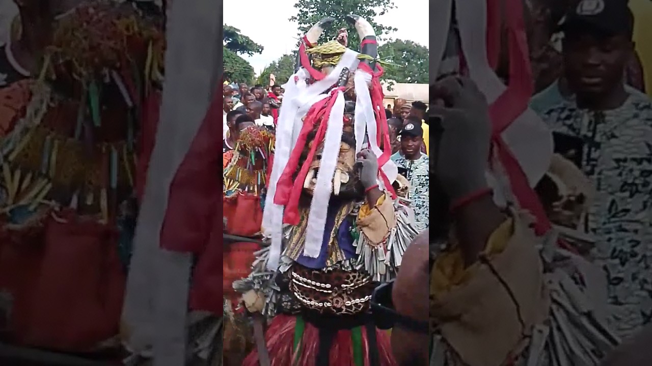 African Traditional Masquerade #africa #tradition #music #culture #nigeria #masqueradedance