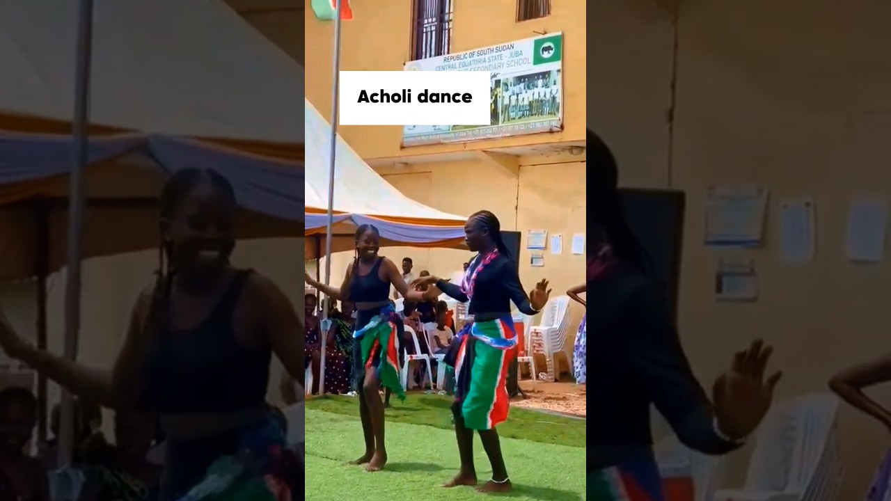 African acholi traditional dance