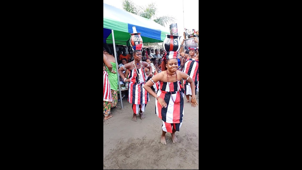 Beautiful Performance By SOSOLISO Drumming Group At Aflao