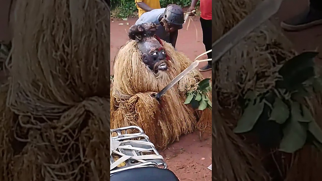 Cultural Masquerades Udoabagu #africa #igboculture #masquerade