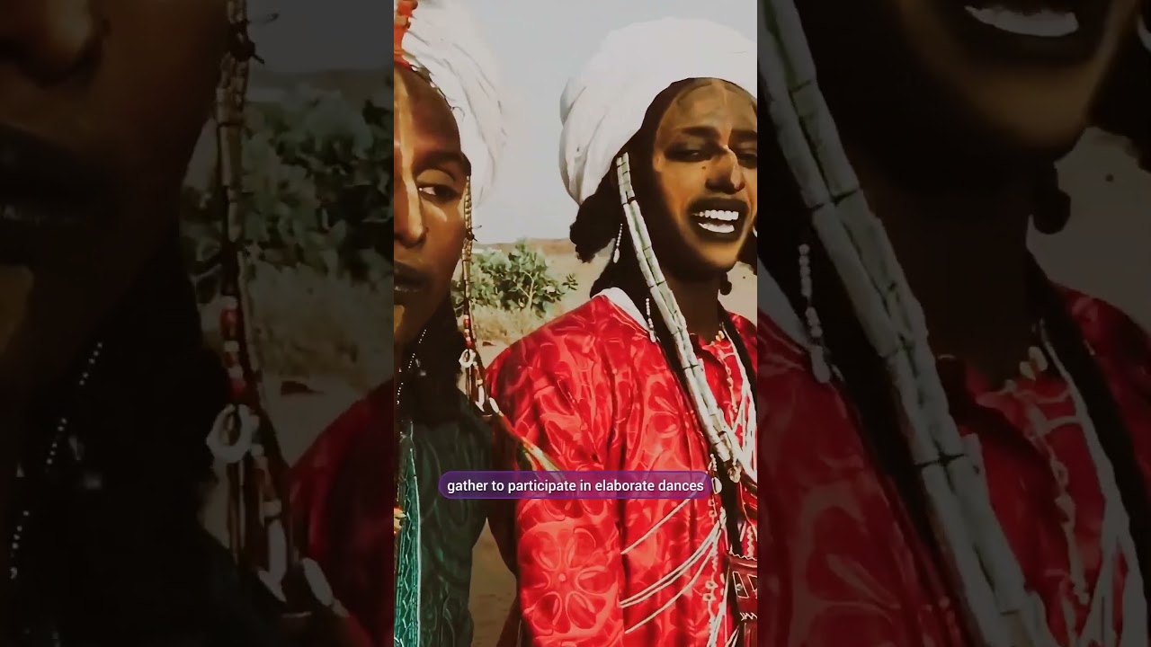 Gerewol Festival of the Wodaabe Tribe #gerewol #wodaabe