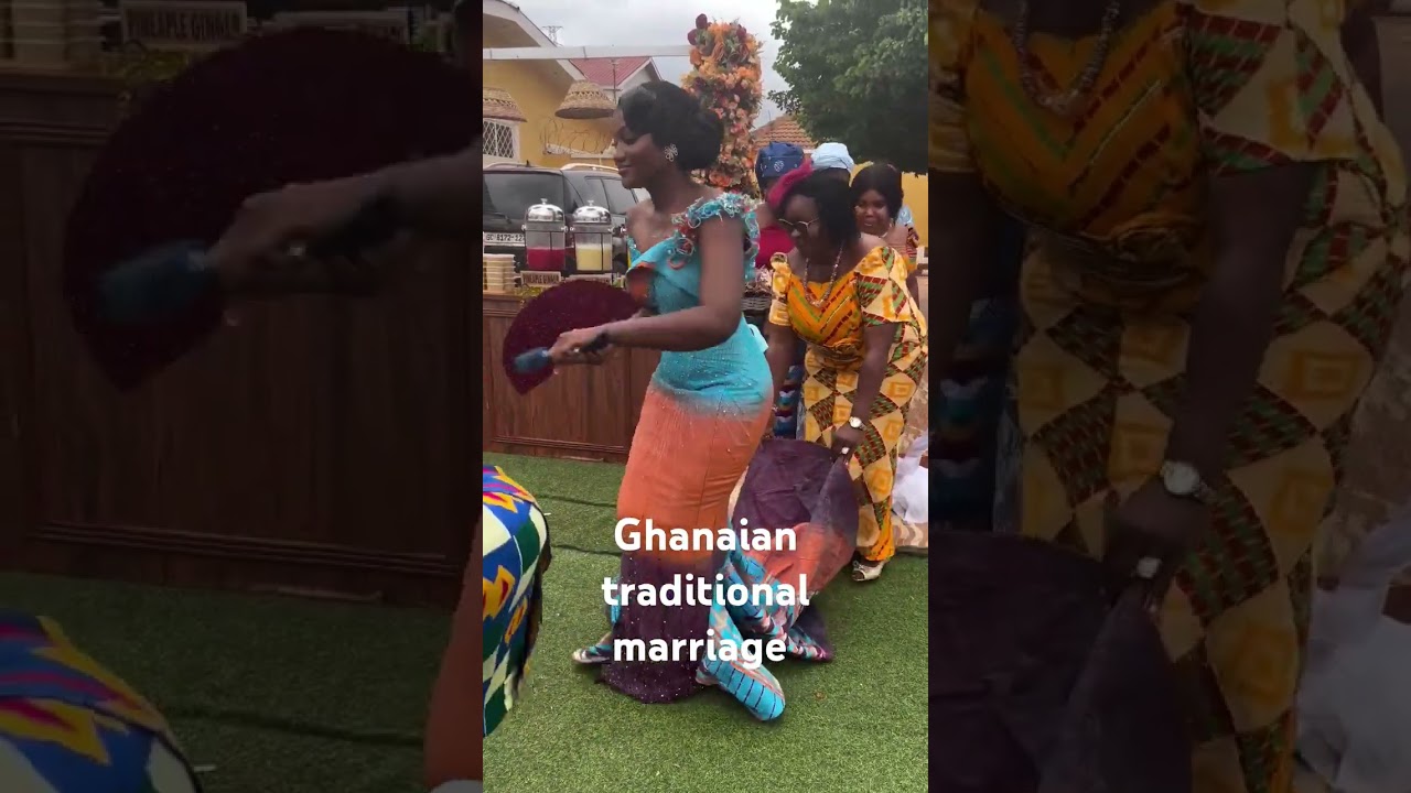 Ghanaian traditional marriage #traditional #wedding #shorts