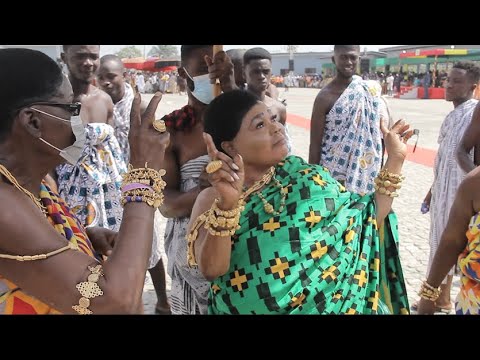 NANA YAA ASANTEWAA EJISU HEMAA DANCE KETE || CULTURE AND TRADITIONS AT IT’S BEST