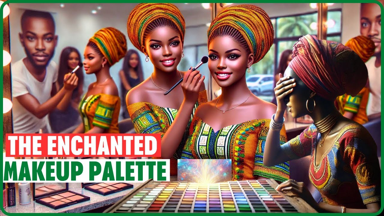 She Used A Makeup Palette That Took A Piece of Her Life. #africanfolktales #africanculture