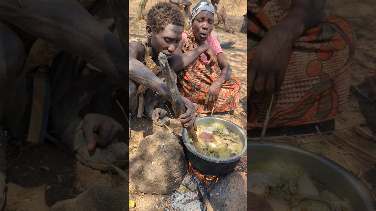 This,, Lovely Song It’s Incredible Hadzabe tribe they sing while they cook.