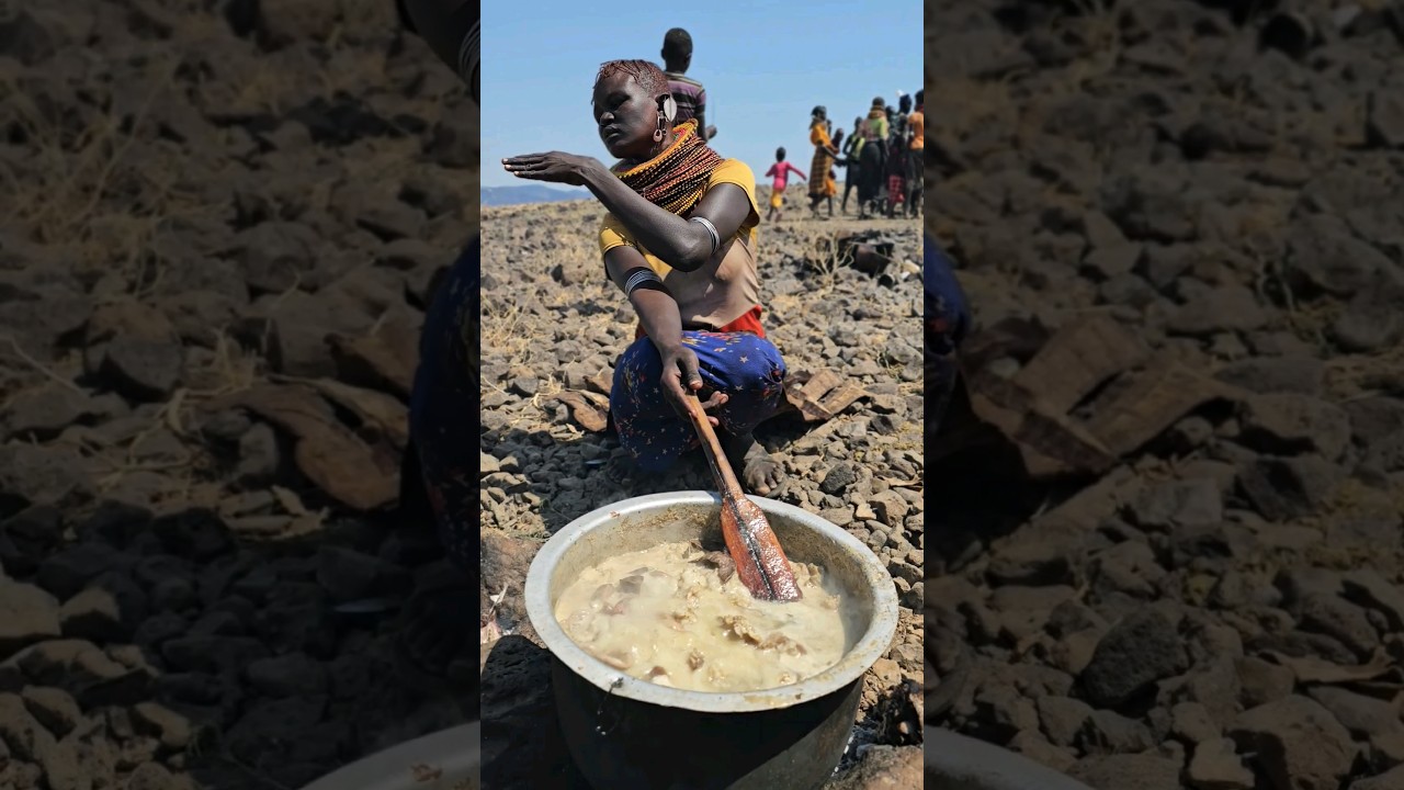 Time To Prepare Lunch #shortsfeed #africa #africanculture