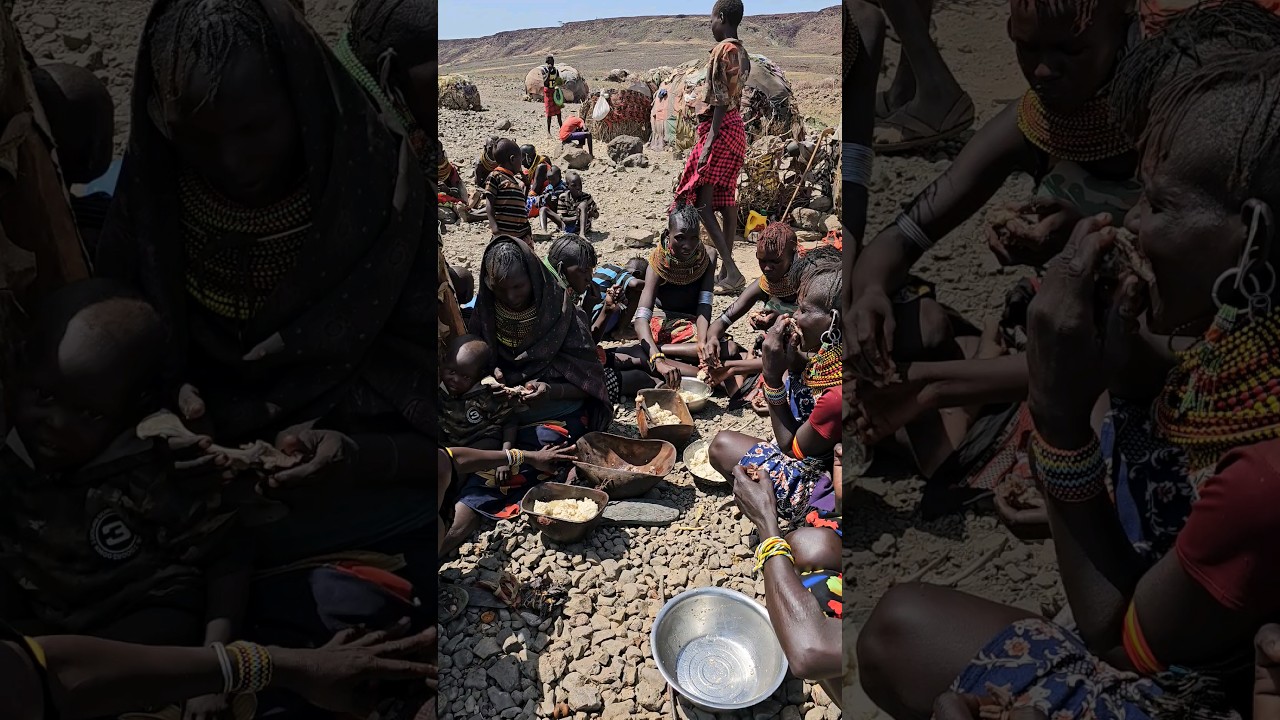 Turkana Consolidated Tribe Share Everything Equally #shortsfeed #africanculture #africa