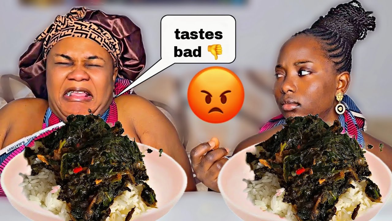 Your Food Tastes Bad Mukprank on My Friend, African food mukbang