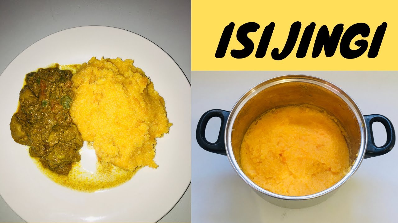 HOW TO COOK ISIJINGI || AFRICAN FOOD||UMQA || PUMPKIN PAP