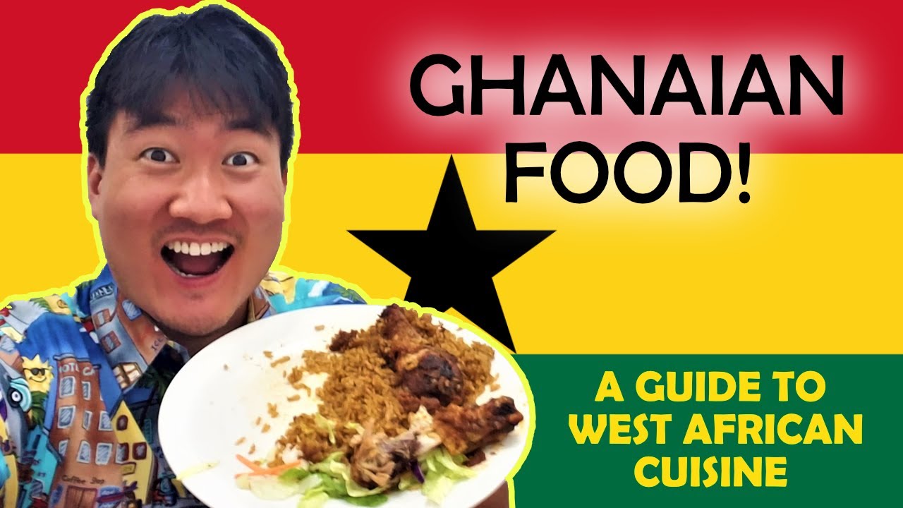 Trying GHANAIAN FOOD for the First Time | Trying WEST AFRICAN FOOD