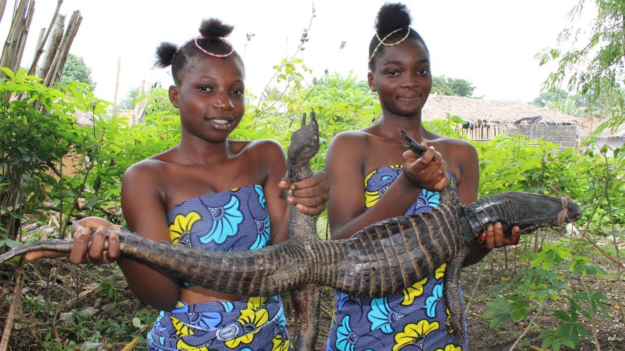 EXTREME African FOOD! Traditional recipe, Congo