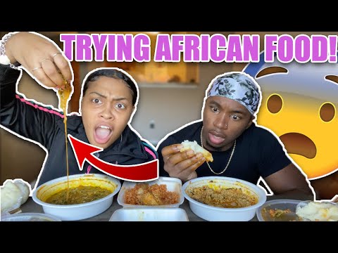 We Tried AFRICAN FOOD for the FIRST TIME (FUFU)