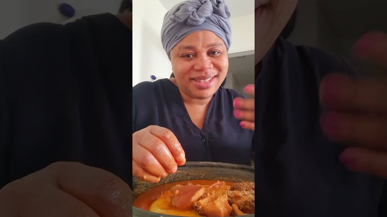 African food mukbang #ghanafood gh#asmr