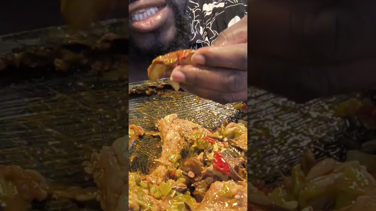 African food mukbang #asmr #mukbang #africanfood #food #eating #eatingsounds