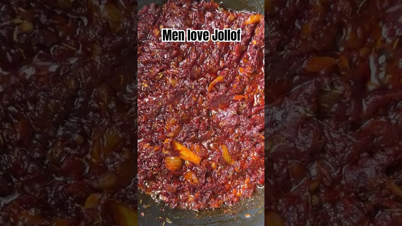 Jollof Rice Recipe Men Can Cook #jollofrice #food #shortsfeed