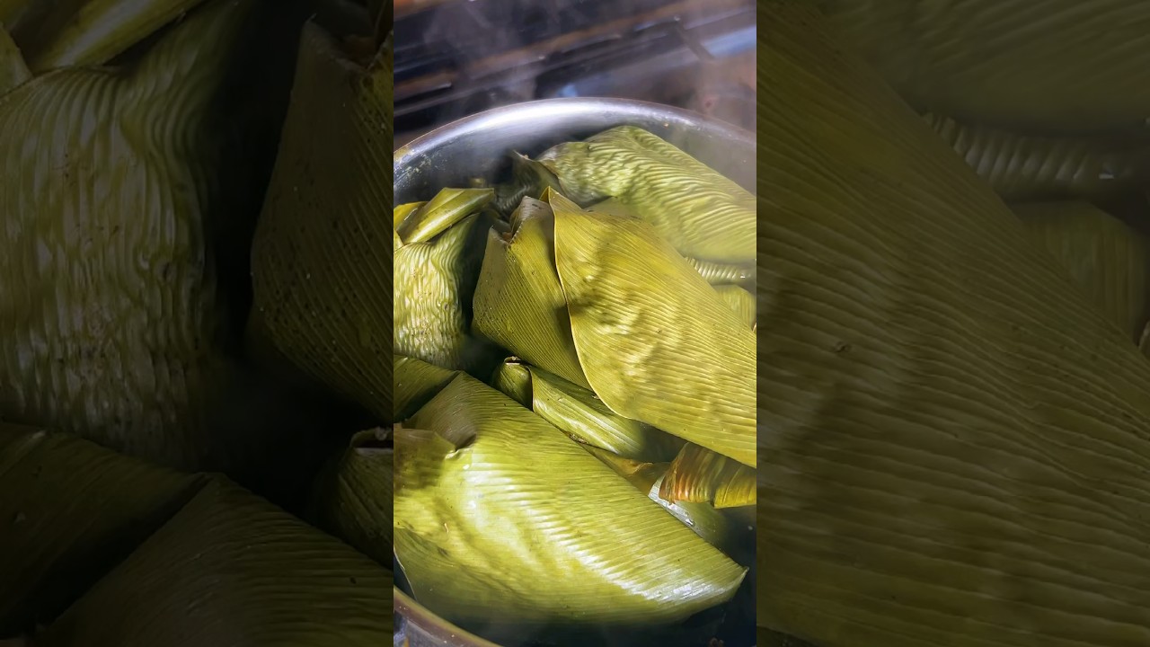 Easiest way to wrap moimoi in leaves #africanfood #africandelicacies #easyrecipe #shorts