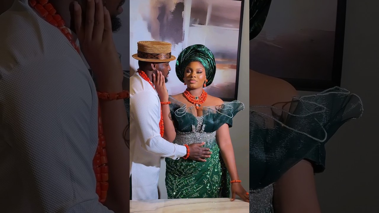 Beautiful Traditional Wedding Dresses Of The Couple #wedding #love #nigerianwedding