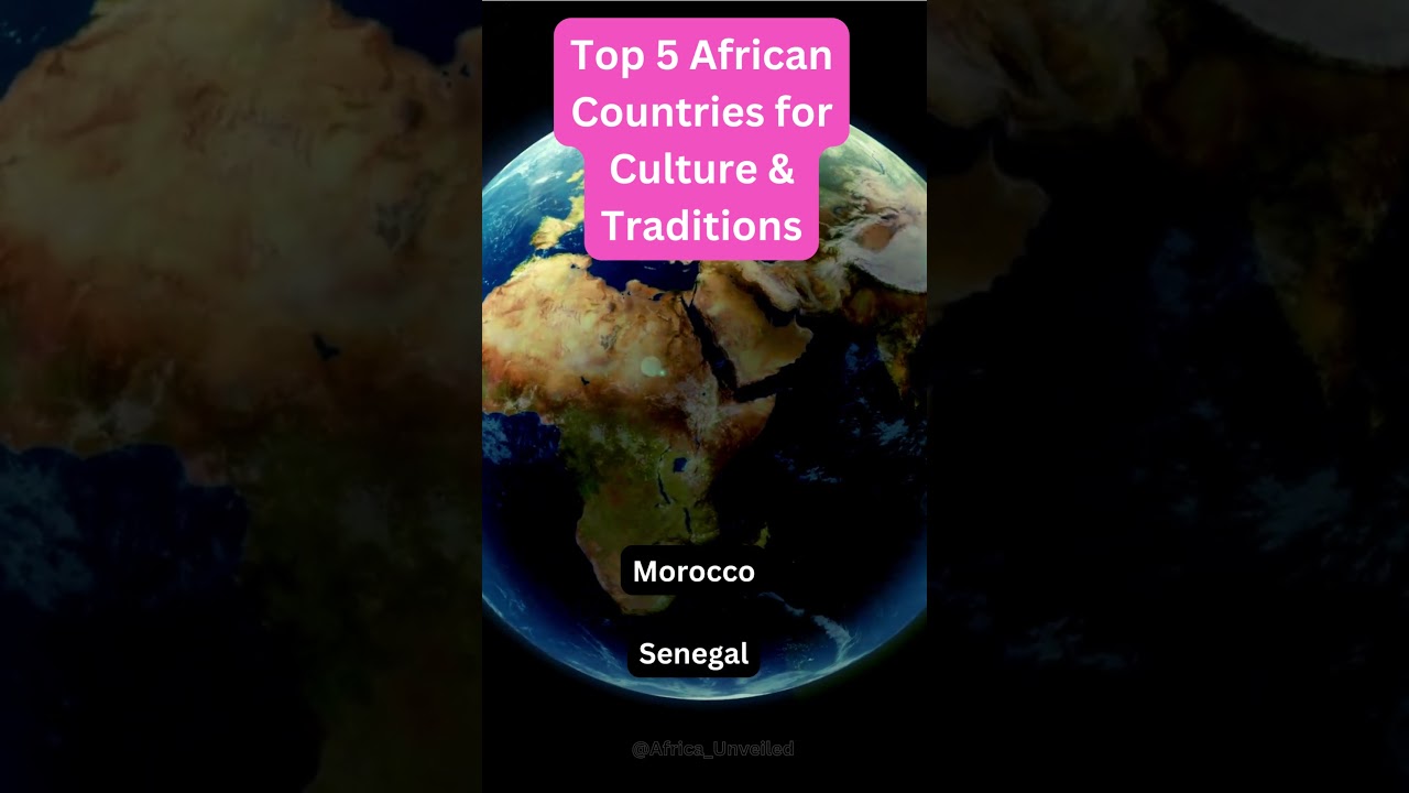 TOP 5 African Countries for Culture & Traditions#trendingshorts #ghana #africa #nigeria