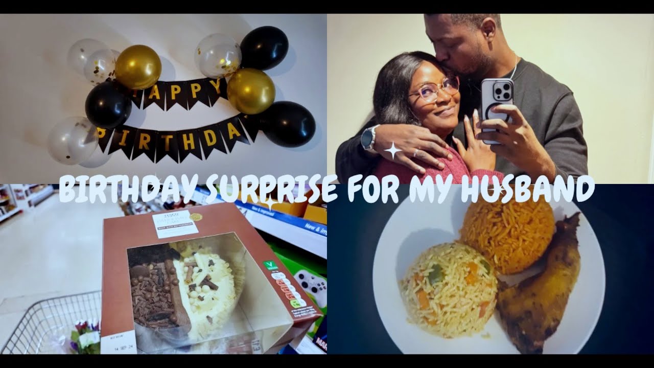 Birthday Surprise For My Husband: Unboxing African Food/groceries!