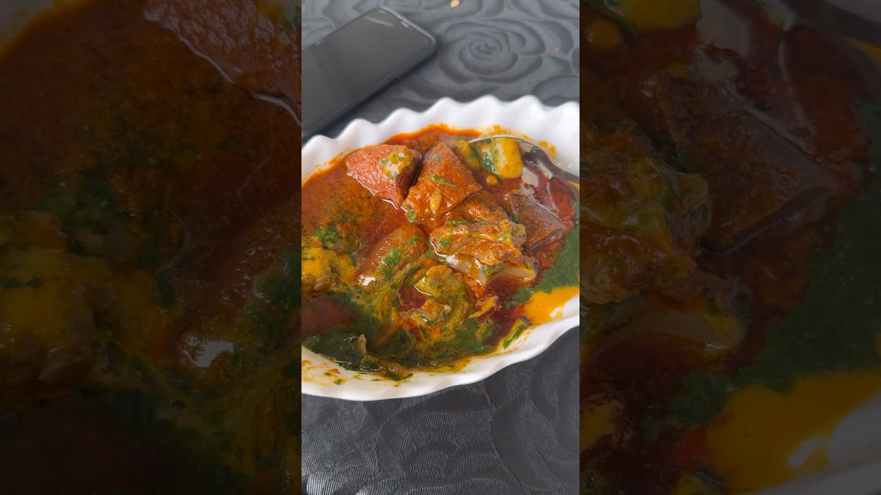 How to enjoy this African food called Abula  #nigerianfood #africanfood