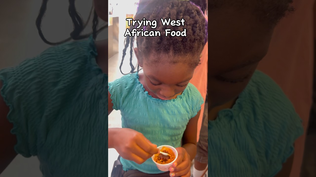 Trying West African Food #westafrica #food