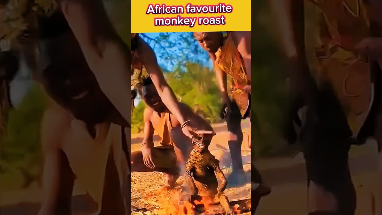 African favourite monkey roast#african #africanfood #shortvideo #shorts #Africa #africanwildlife