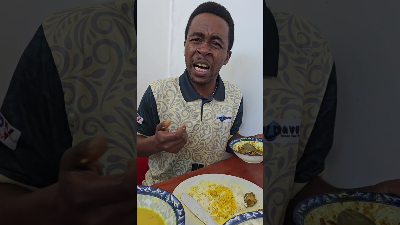 African like to eat Bengali food!! #youtube #shots #video