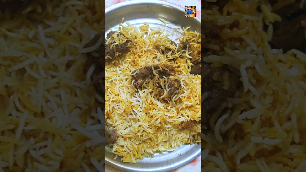 Yellow  Bucket Biriyani | shorts#ytshorts#short#youtube#foodie#youtuber#reel#potatotwister#hyderabad