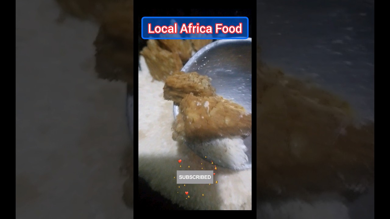 What African Food Is This | ASMR Phan Food #food #asmr  #travel #facelessvlogger