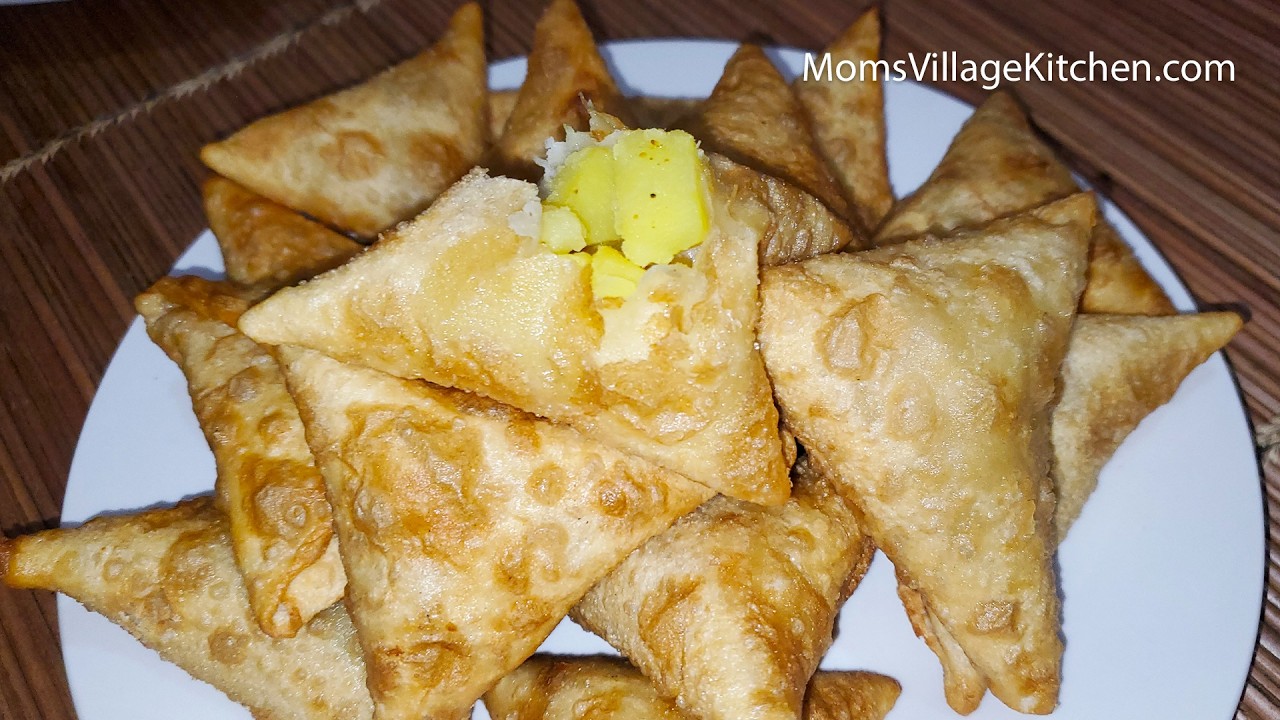 Irish Potatoes Samosa – Ugandan African Food – Mom’s Village Kitchen