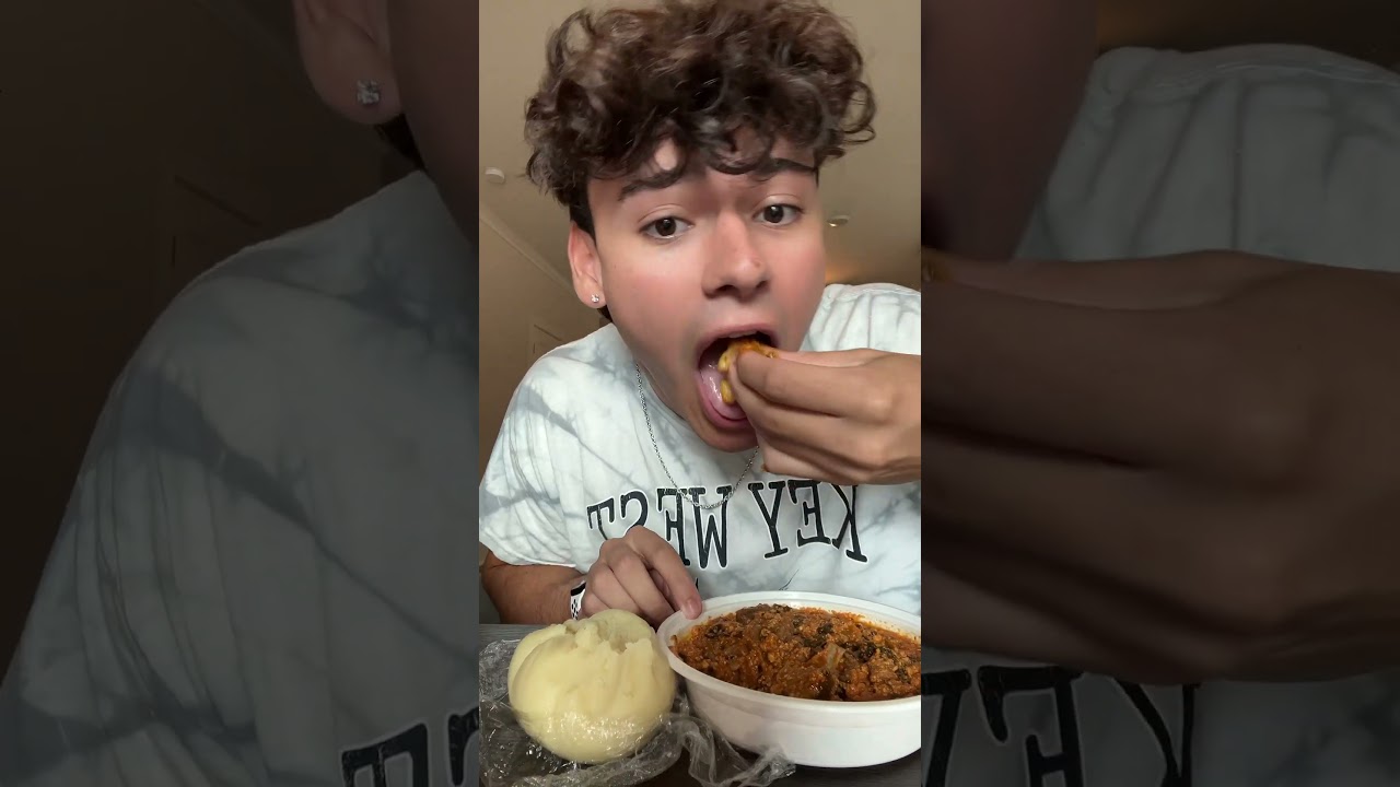 This guy has turn fufu to his favorite #shortvideo #food #cooking #foodenthusiast #foodies #shorts