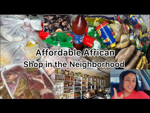 Affordable African shop in turkey | African food shopping | food stuffs shopping | come with me