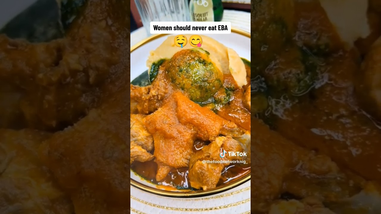 Nigeria food, mukbang video, ASMR sound #spicyfood #food #cooking #nigeriafood African food