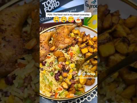 Nigeria Authentic fried rice, Nigeria food, African food mukbang, #food #spicyfood #nigeriafood