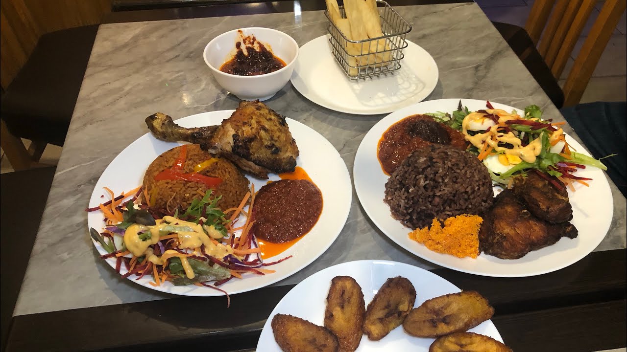 Halal African Food @ Yam Spice Bradford+disco Dave baby song