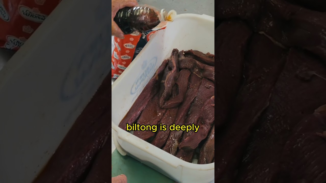 South Africa’s Biltong #food #foodie #shortvideo #shorts #recipe #cooking #homecook #culturalcuisine